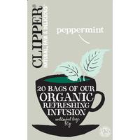 clipper organic peppermint tea