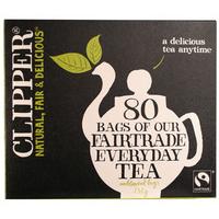 clipper fairtrade tea 80 bags