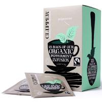 clipper organic peppermint tea 25bags