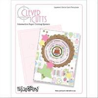 clever cuts plastic template layered circle 273153