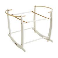 Clair De Lune Deluxe White Moses Basket Stand