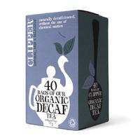 clipper organic decaffeinated tea 40 bags