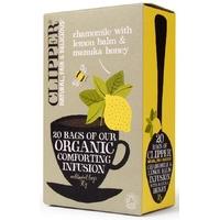 clipper chamomile lemon balm manuka tea 20 bags
