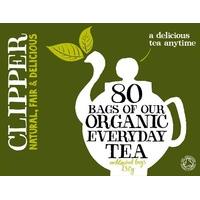 clipper organic blend tea 80 bags