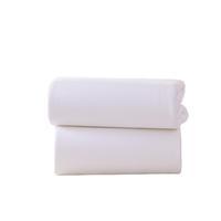 Clair de Lune Pack of 2 Fitted Moses Sheets in White