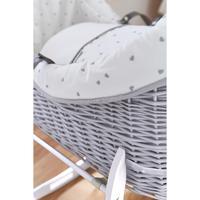 Clair de Lune Lullaby Hearts Grey Crossover Pod White