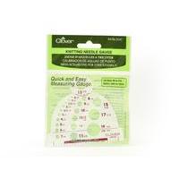 clover knitting needles gauge