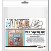 Clear Scraps Acrylic Page Frame 12X12-Clear 232628