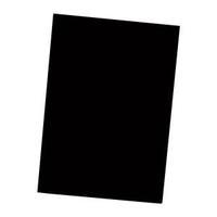 clariefontaine coloured card smooth 270gsm 700x500mm black ref 97250c