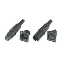 Cliff CP3004 XLR 3 Pole Cable Plug