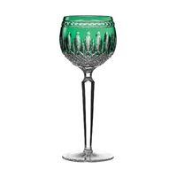 clarendon emerald hock glass set of 2