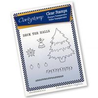 clarity stamp set christmas tree amp decorations