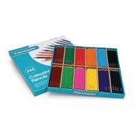 Classmaster Assorted Classroom Colouring Pencils in Display Box Pack