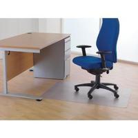 Cleartex Clear 1200x1500mm Chair Mat For Hard Floors KF73650