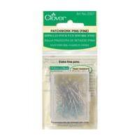 Clover Fine Patchwork Pins 100 Pack