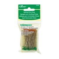 clover fine quilting pins 100 pack