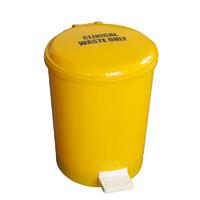 clinical waste only sticker for yellow pedal bins order with bin