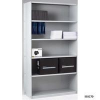 closed back solo shelving starter bay 2150h x 1000w x 300d 6 shelves