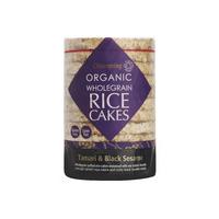 Clearspring Organic Rice cakes - Tamari & Black sesame seeds, 112gr