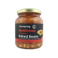 clearspring organic baked beans unsweetened 350gr