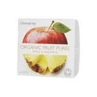 Clearspring Fruit Puree - Apple/Pineapple, 2x100gr