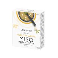 Clearspring Instant Miso Soup - Mellow White with Tofu , 4x10gr