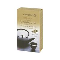 Clearspring Genmaicha, Green Tea with Roasted Rice - tea bags/box, 20Bagrs
