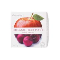 Clearspring Fruit Puree - Apple/Plum, 2x100gr
