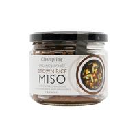 Clearspring Brown Rice Miso - jar (unpasteurised) , 300gr