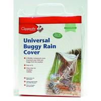 clippasafe universal buggy rain cover transparent