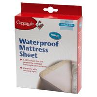 clippasafe waterproof mattress sheet single bed size