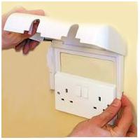 Clippasafe Double Electric Socket Cover