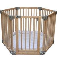 Clippasafe Multifunctional Wooden Playpen