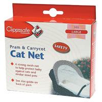 clippasafe pram pushchair large cat net