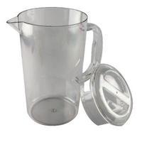 clear polycarbonate 14 litre jug with lid pc64cw