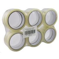 Clear Sticky Tape 24mmx66m Pack of 12 WX27017