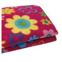 Clair De Lune Fun And Funky Blanket (flower)