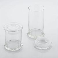 Clear Glass Candle Jar Lid