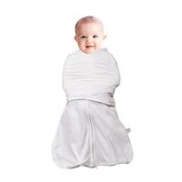 ClevaMama 3 in 1 Swaddle Sleep Bag 0-3 Months - Cream