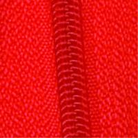 closed end zips 18cm7 red pack of 100