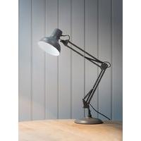 clerkenwell table lamp in charcoal by garden trading