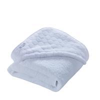Clair de Lune Marshmallow Hooded Towel in White
