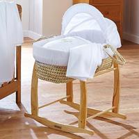 Clair de Lune Baby Palm Moses Basket