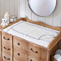 Clair de Lune Lullaby Hearts Changing Mat White