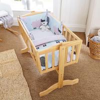 Clair de Lune Stanley and Pip Crib 2 Piece Quilt with Bumper Set