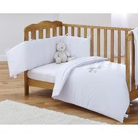 clair de lune baby 2 piece quilt and coverlet with bumper set to fit c ...