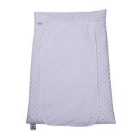Clair de Lune Dimple Changing Mat in White