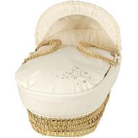 Clair de Lune Starburst Palm Moses Basket Cream