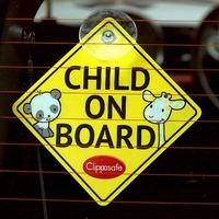 Clippasafe Baby On Board Sign