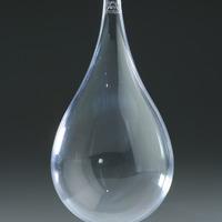 Clear Plastic Teardrop. Each